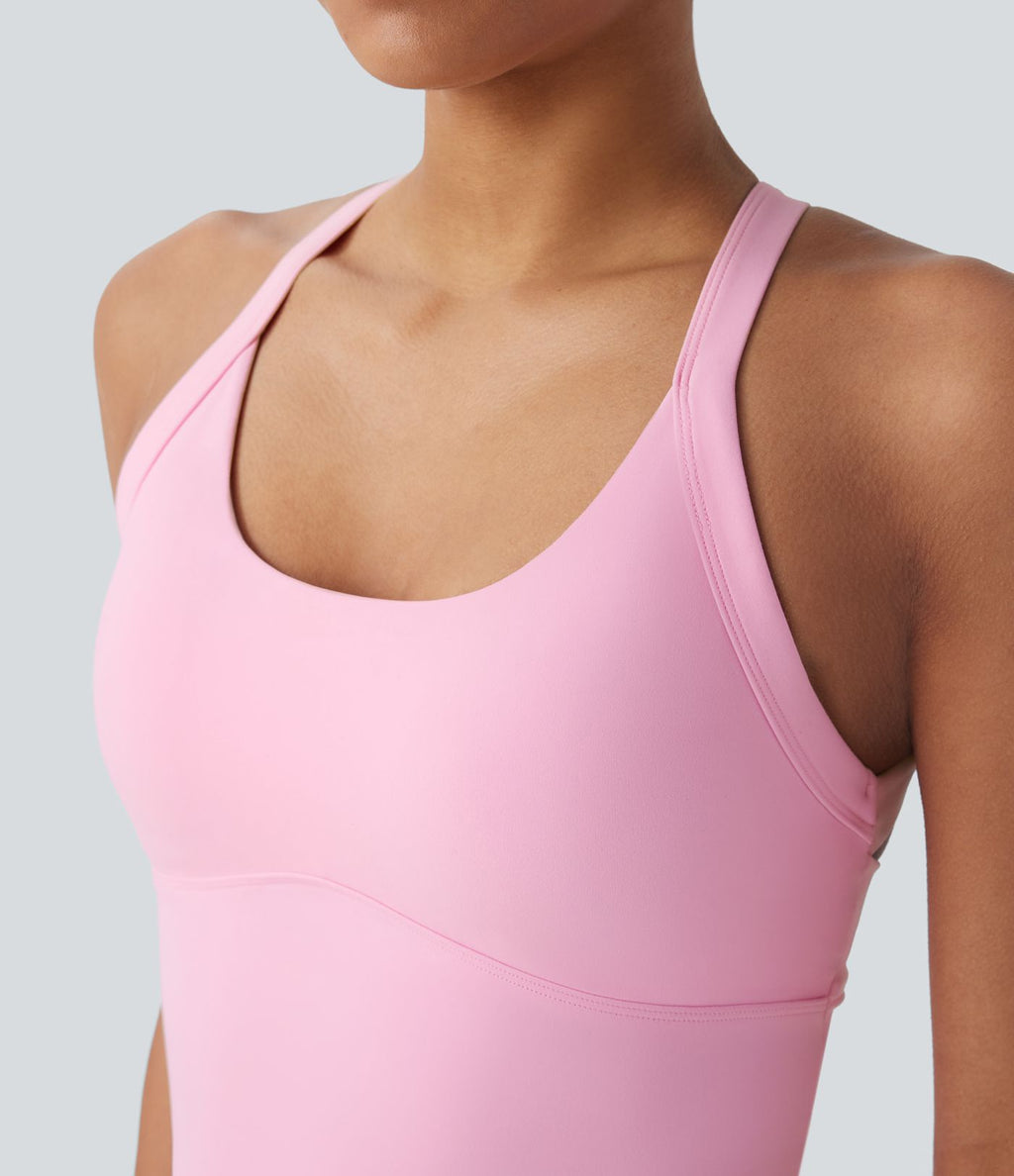 Débardeur yoga SoftlyZero™ Plush à découpes A-D
