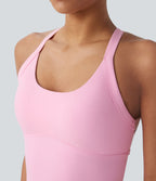 Débardeur yoga SoftlyZero™ Plush à découpes A-D
