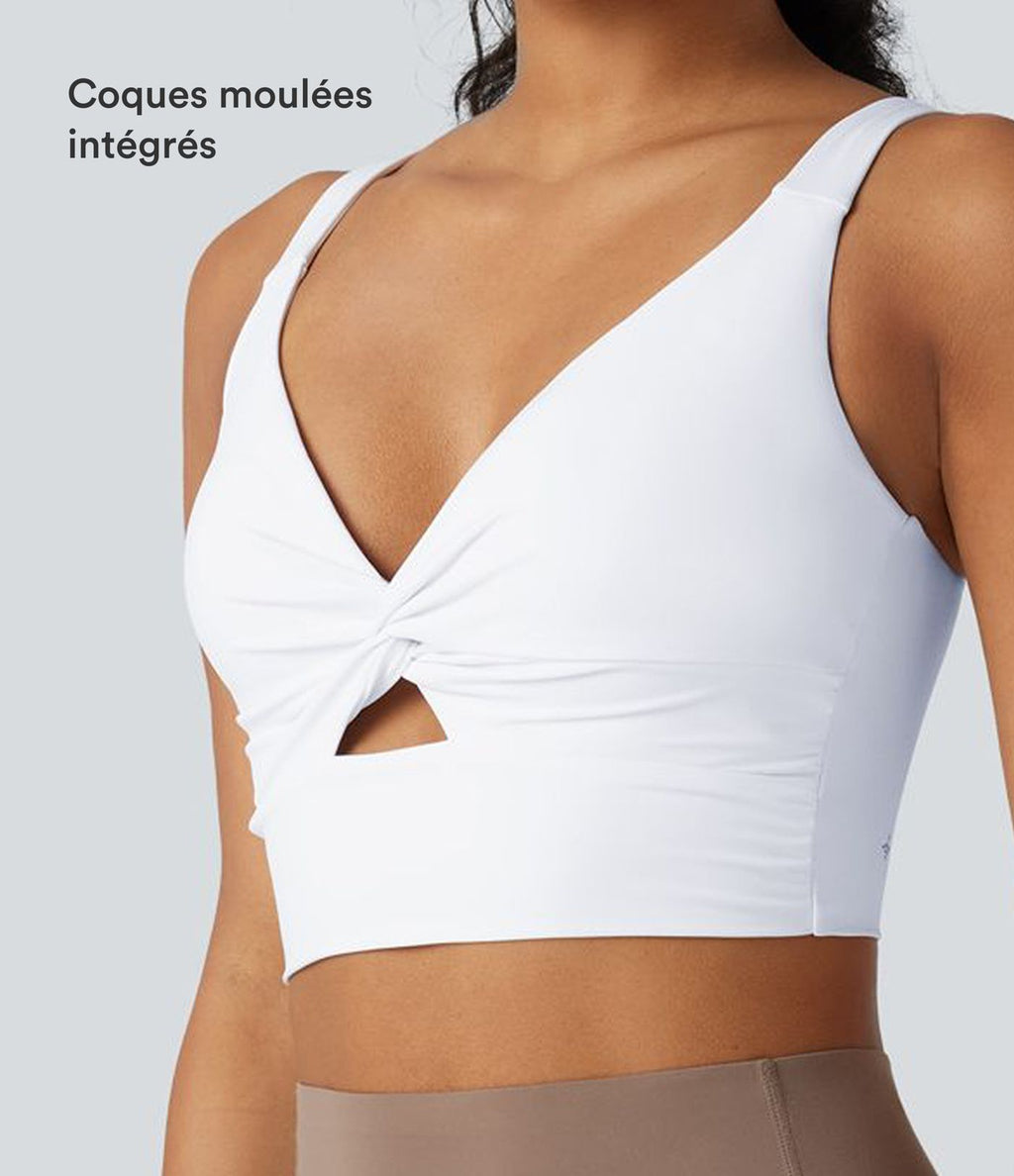 Brassière de sport yoga Halara UltraSculpt™ push-up coques moulées maintien léger