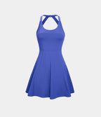 Robe de Danse Sport Mini à Volants Torsadés Dos Nu - Longueur Plus