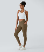 Softlyzero™ Legging Unis Poches Croisées