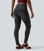 Jean skinny Halara Flex™ taille haute avec poches