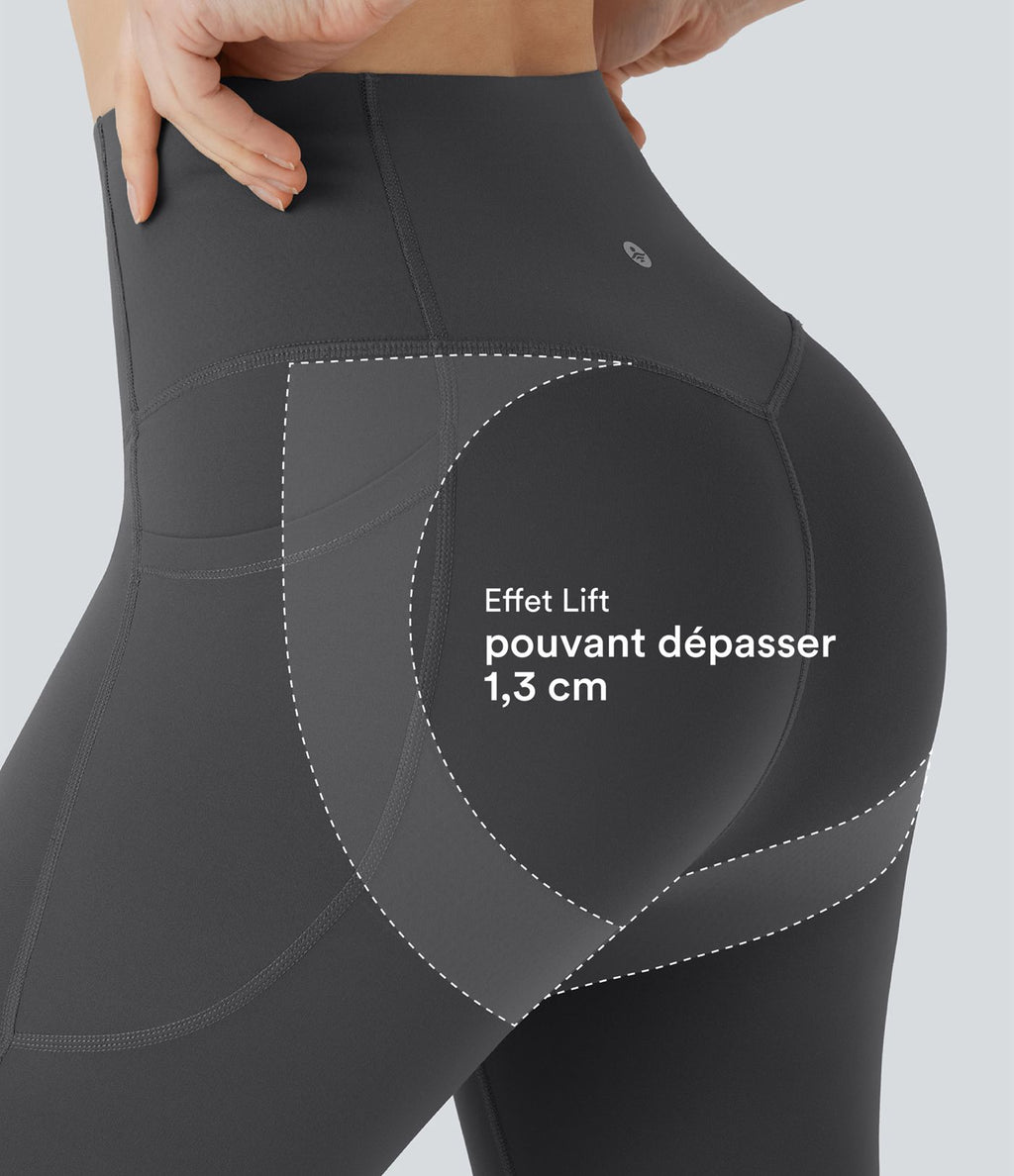 Legging d'entraînement gainant galbant taille haute avec poches Halara UltraSculpt™