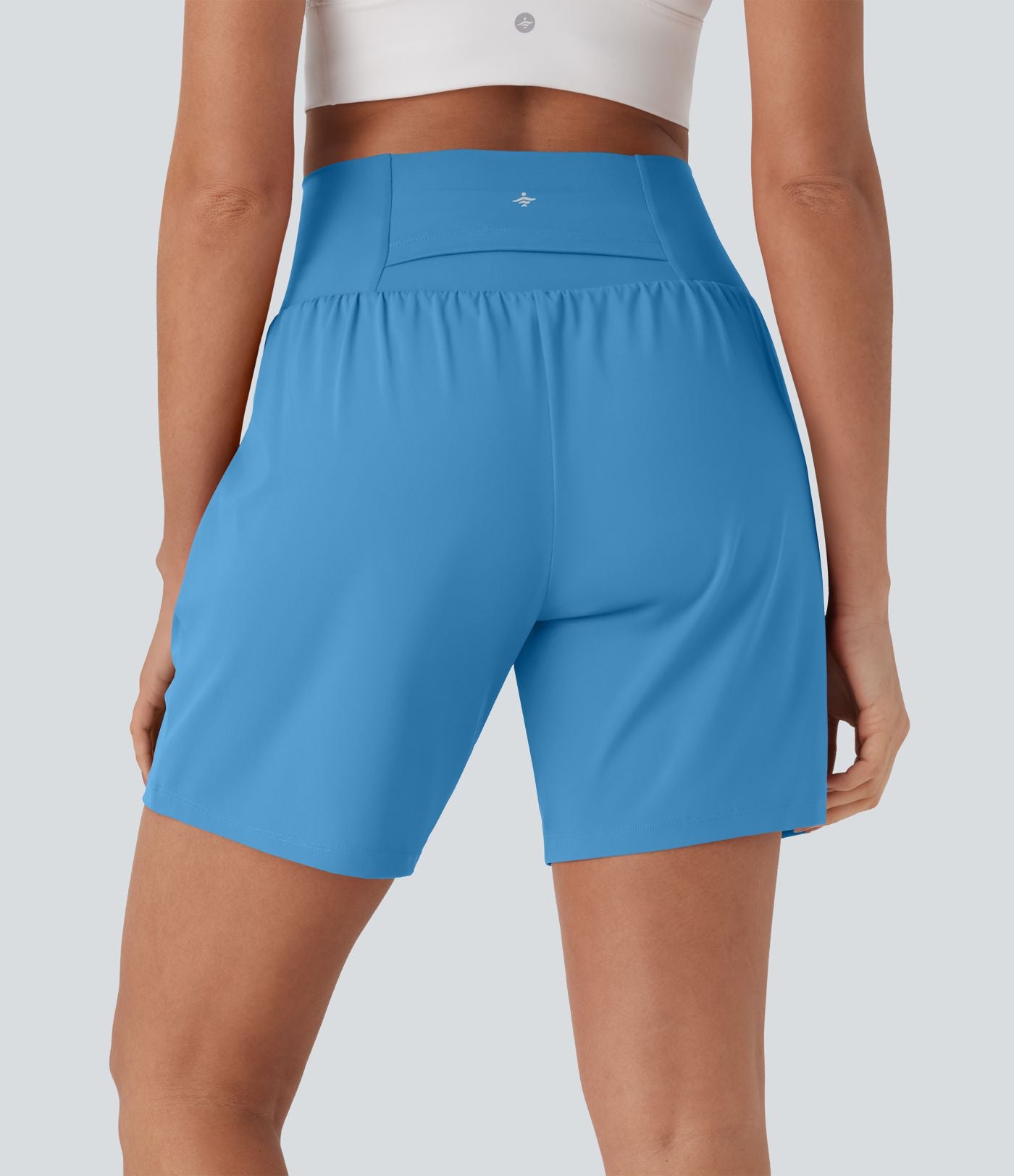 Short de yoga SoftlyZero™ Airy 2-en-1 taille très haute avec poches et effet frais InstantCool 17,5 cm
