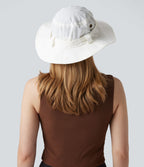 Chapeau de soleil large bord réglable - UPF40+
