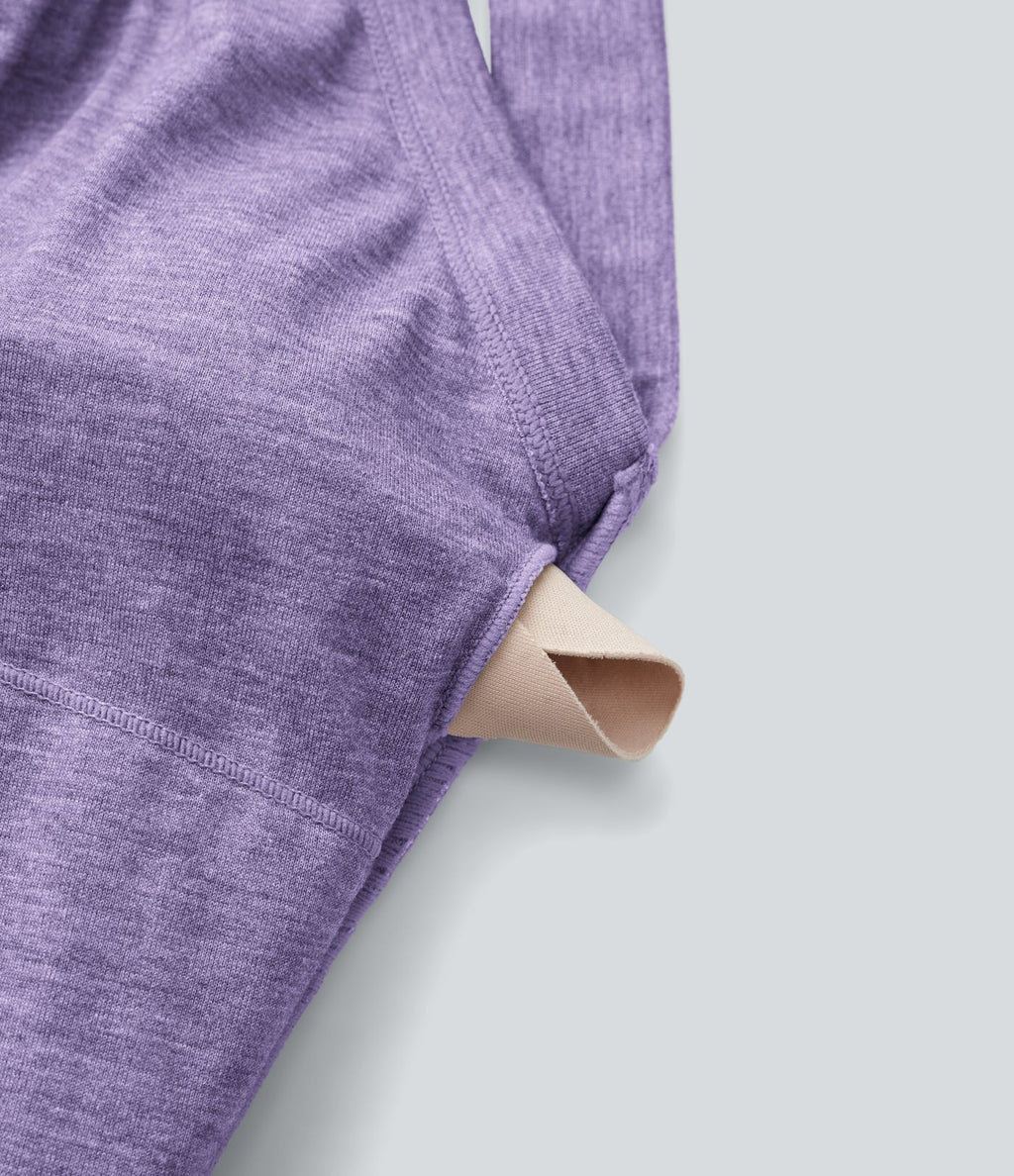 Combi-short 2-en-1 avec coussinets et poches - Édition Easy Peasy