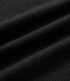 Top tailleur en mélange de laine col rond échancré à manches courtes en maille côtelée