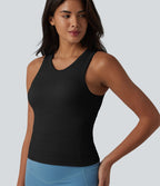 Débardeur de yoga sans couture OneForm Seamless Flow col rond avec soutien-gorge intégré