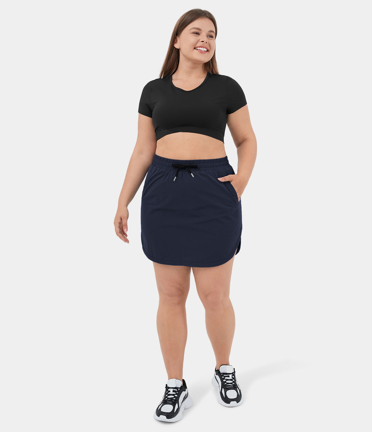 Quotidien Jupe Golf Grande Taille 2 en 1 - Sérénité