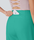 Bermuda SoftlyZero™ Airy de yoga taille haute avec poches multiples et effet frais InstantCool