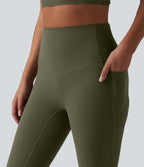 Halara Ultrasculpt™ Jogging yoga bouffant taille haute ventre plat avec poches