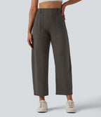 Pantalon barrel DayStretch taille haute avec poches