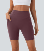 Legging de yoga gainant taille haute chiné à séchage rapide avec poches Halara UltraSculpt™