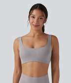 Brassière détente à encolure carrée