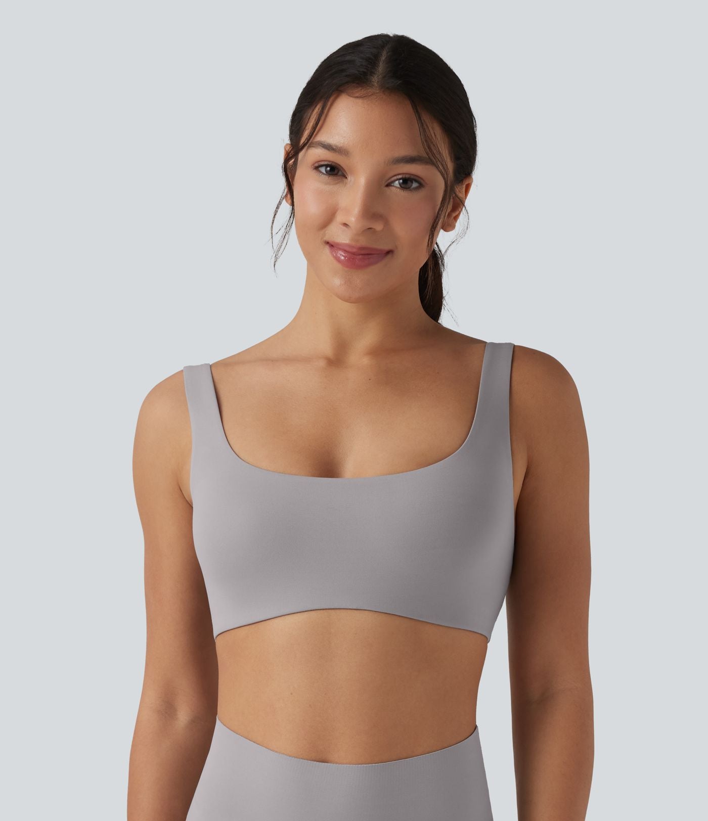 Brassière détente à encolure carrée