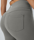 Legging yoga évasé taille haute DayStretch avec poches