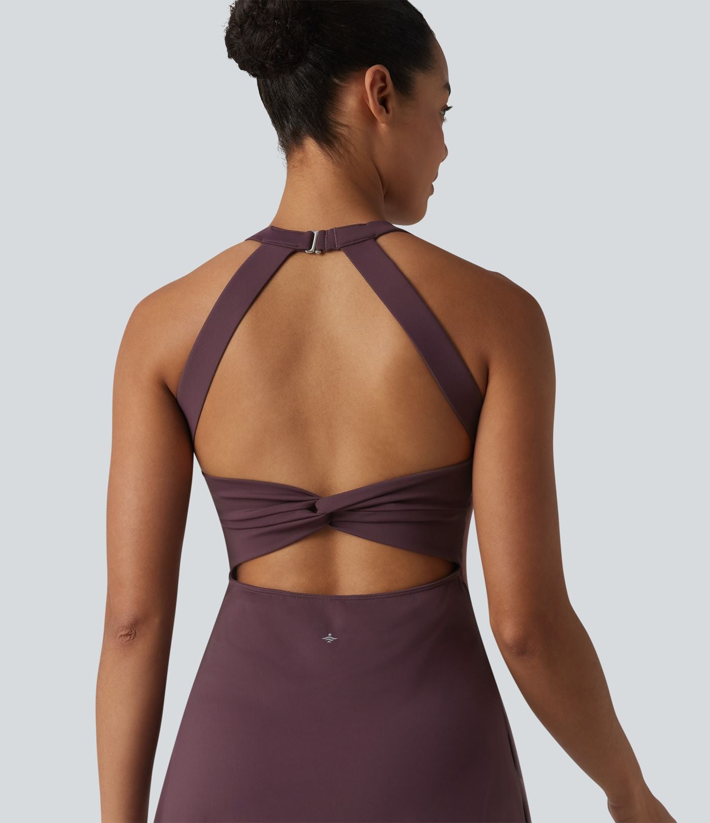 Robe de tennis courte 2-en-1 SoftlyZero™ Airy effet frais InstantCool avec brassière intégrée, color block et poches, accès facile Easy Peasy, protection solaire UPF50+