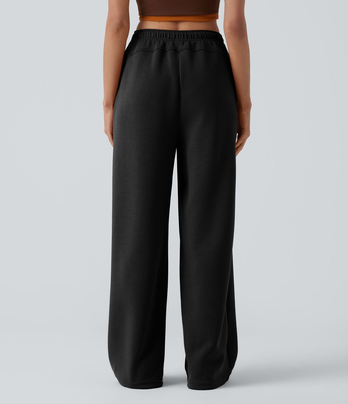 Pantalon casual SpacerTek™ coupe droite taille haute avec cordon de serrage et poches