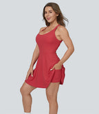 Robe de sport danse mini évasée E-G