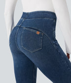 Legging denim Halara Flex™ taille haute avec poches