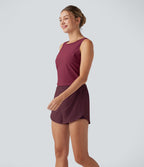 Combi-short running 2-en-1 dos nu réfléchissant séchage rapide avec poches latérales - Édition Easy Peasy - UPF50+