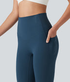 Legging corsaire de sport gainant Halara UltraSculpt™ taille haute, anti-roulis et gainant, avec poches