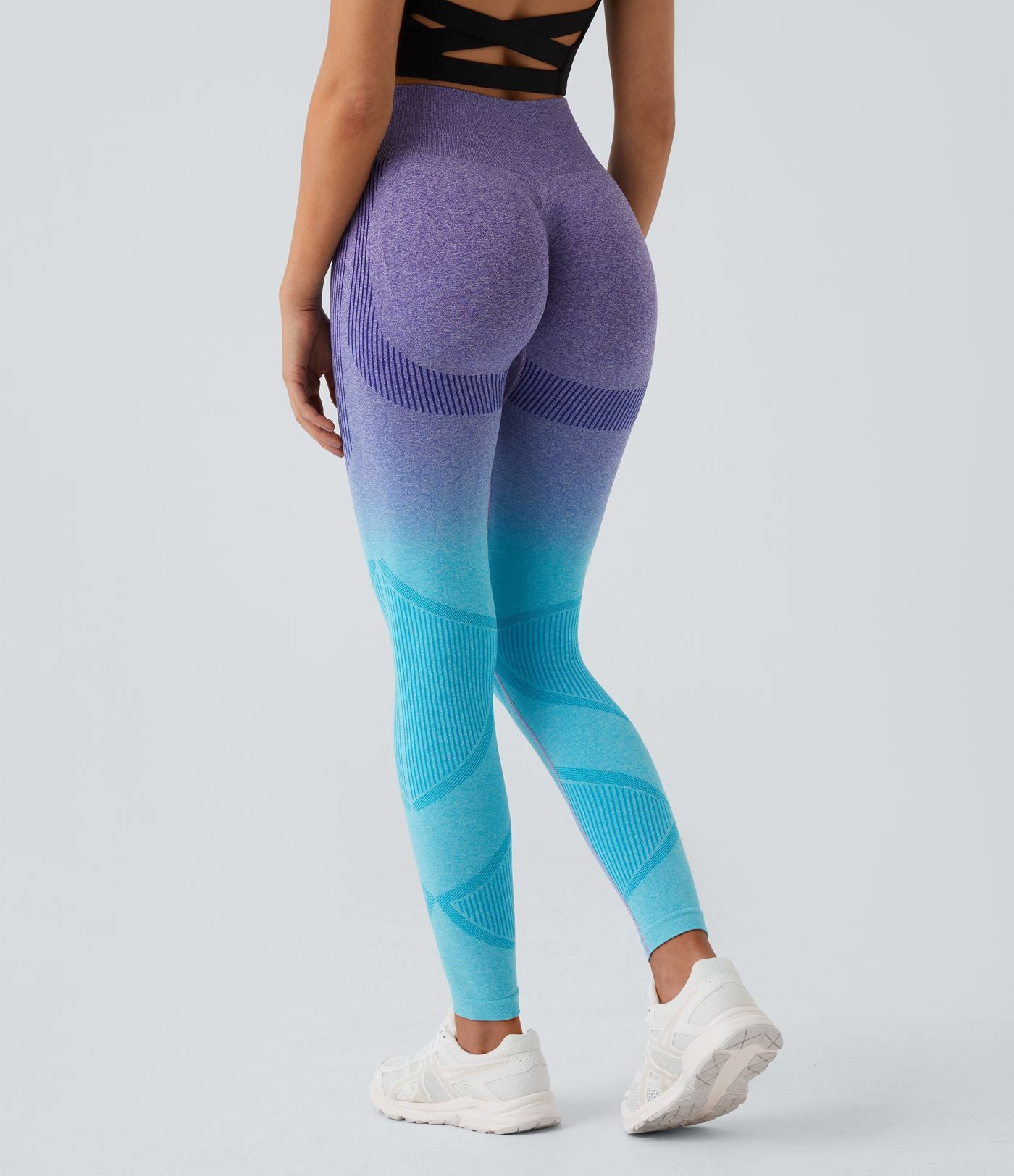 Legging running taille haute dégradé sans couture OneForm Seamless Flow