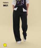 Pantalon tailleur droit Halara X Smiley® Halara Flex™ DayStretch taille haute avec poches