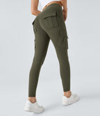 Legging yoga ajusté cargo taille haute DayStretch avec poches