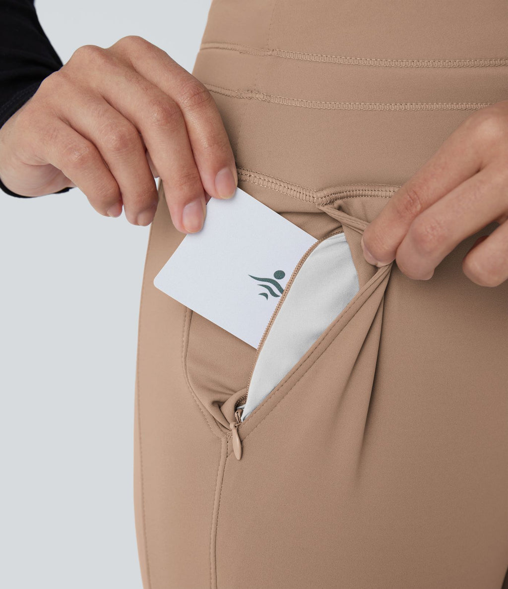 Jogging taille haute Softlyzero™ Plush avec cordon de serrage et poches latérales