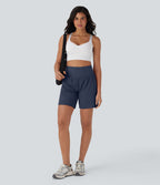 Short de yoga SoftlyZero™ Airy 2-en-1 taille très haute avec poches et effet frais InstantCool 17,5 cm