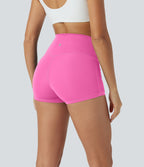 Short cycliste 6 cm de course gainant taille haute avec fronces et séchage rapide SoftlyZero™