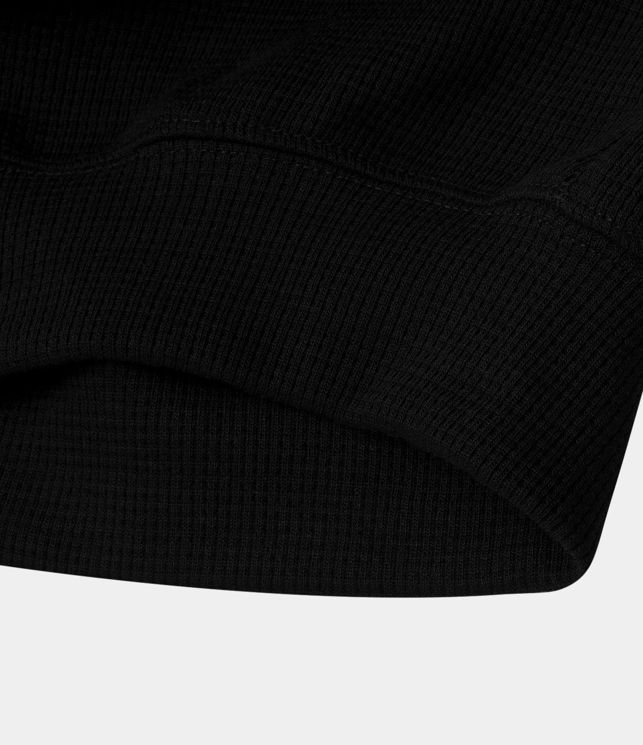 Sweatshirt en Coton Casual à Manches Longues avec Cordon de Serrage et Zipper Style Waffle