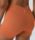 Softlyzero™ Short 7,5cm Biker Taille Haute Croisé Uni