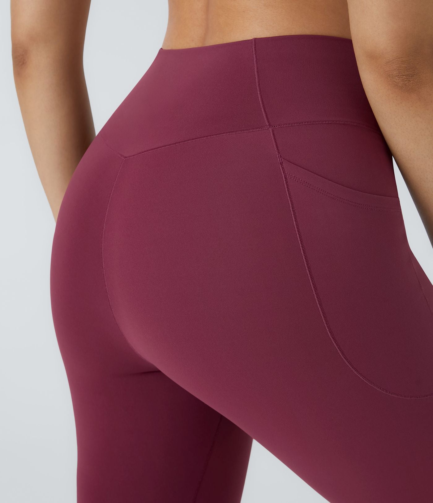 Patitoff™ 2.0 Legging Yoga Résistant Poils d'Animaux Taille Haute Croisée Poches Latérales