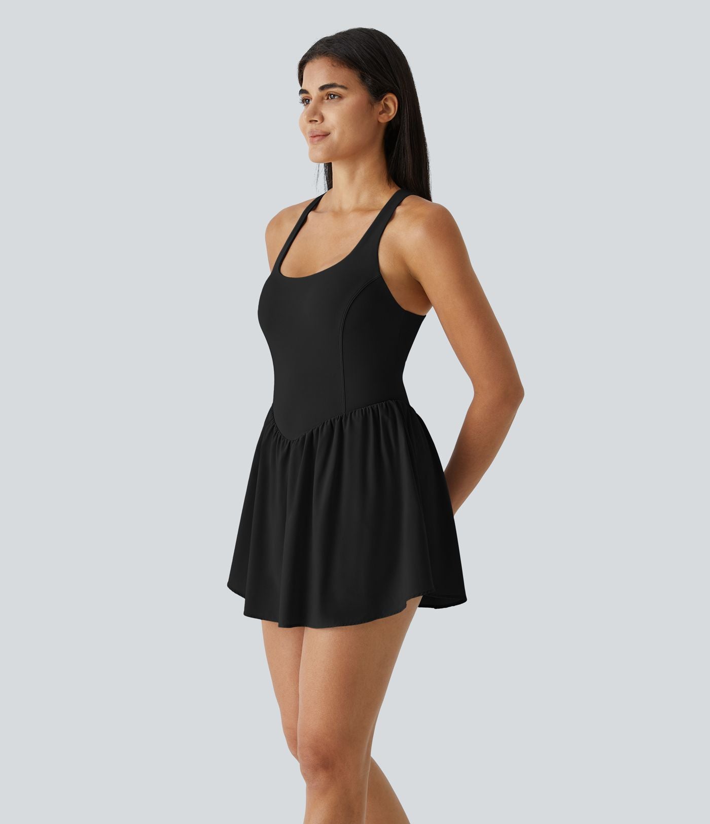 Robe de sport mini 2-en-1 Breezeful™ corset fluide séchage rapide avec poche padel/pickleball A-C