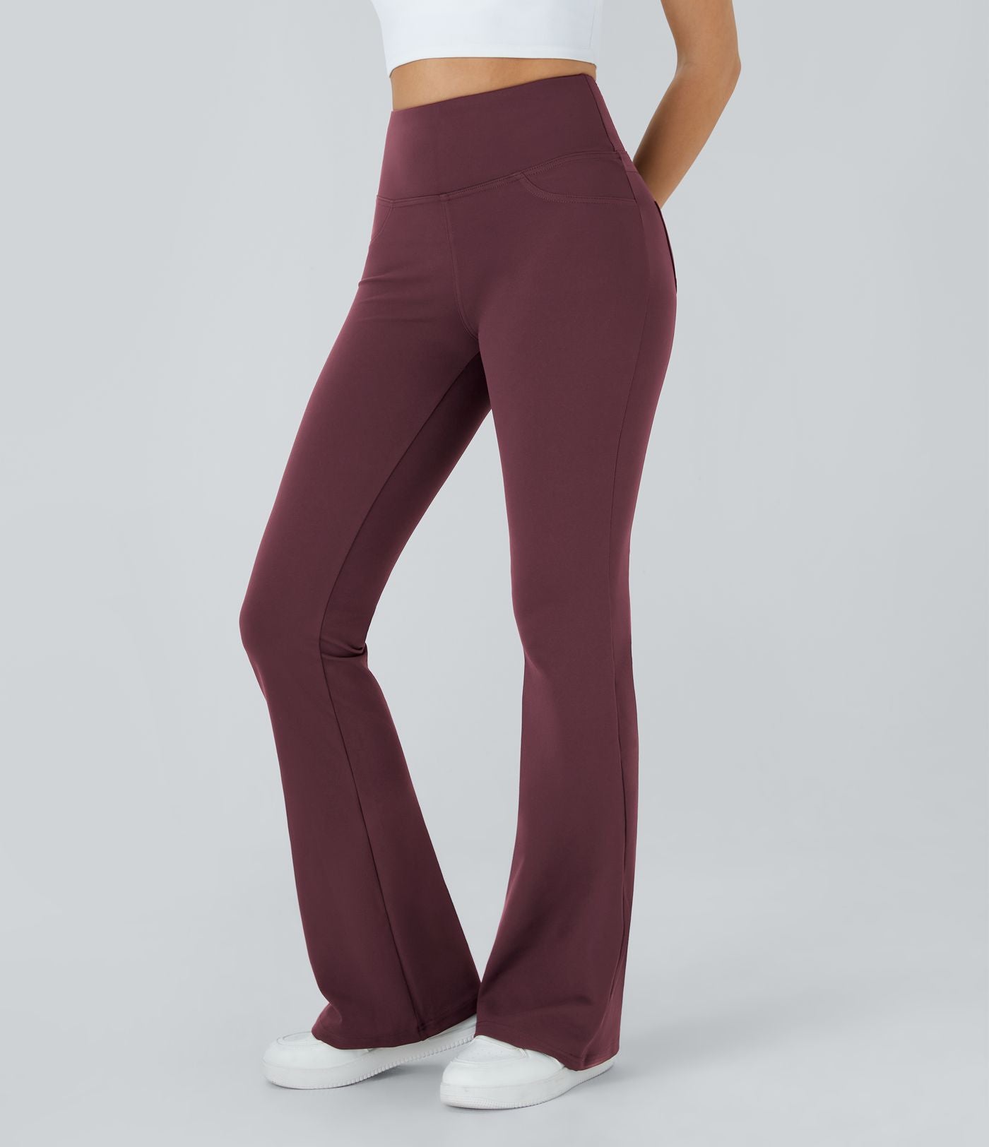 Legging yoga évasé taille haute DayStretch avec poches
