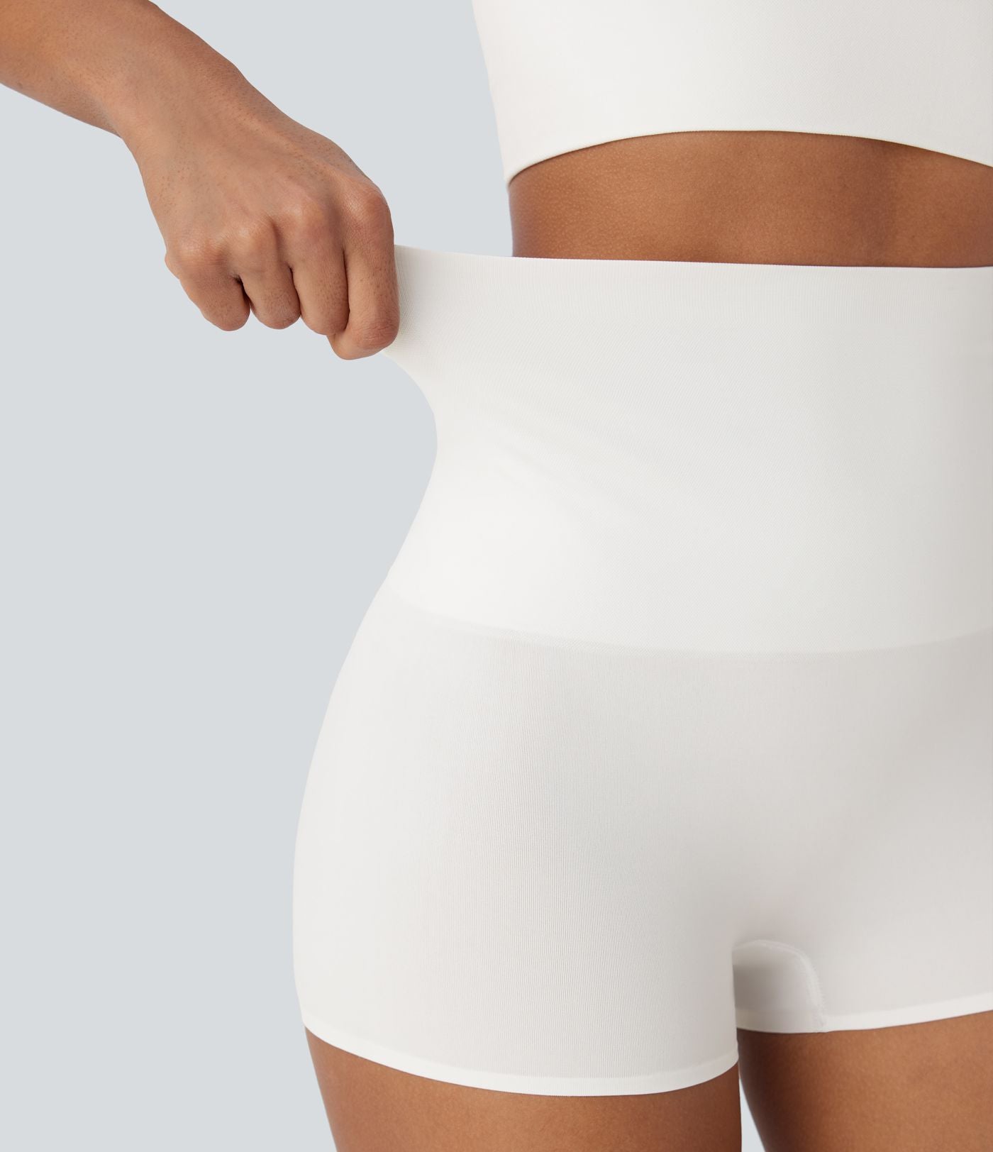 Shorty d'intérieur gainant taille haute sans couture OneForm Seamless Flow