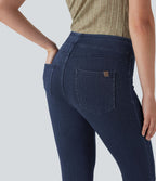 Halara Flex™ Jegging Capri Taille Haute Extensible Poche Latérale Arrière