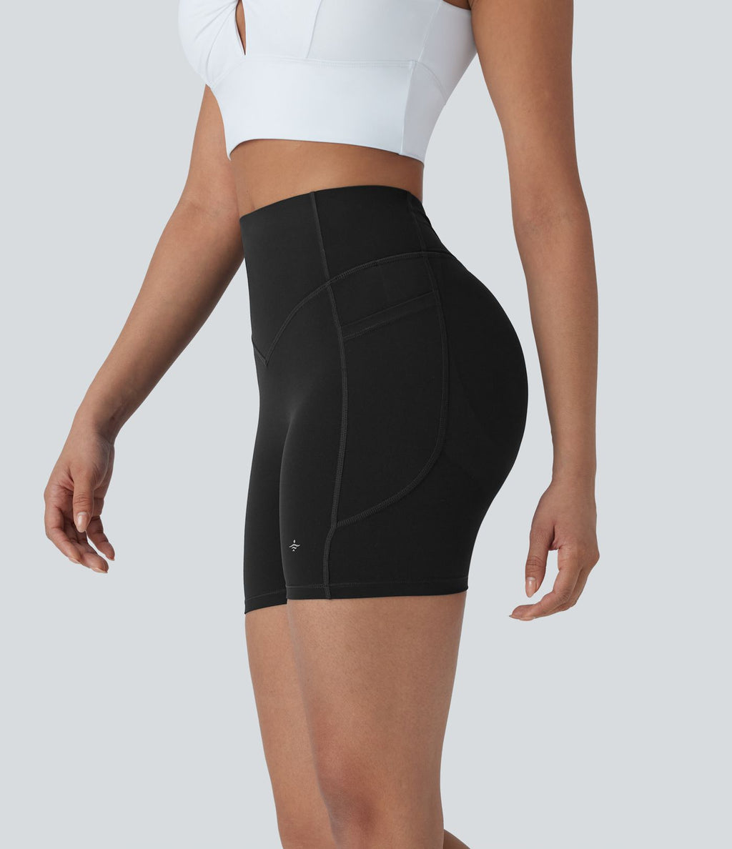 Legging d'entraînement gainant taille haute avec poches Halara UltraSculpt™