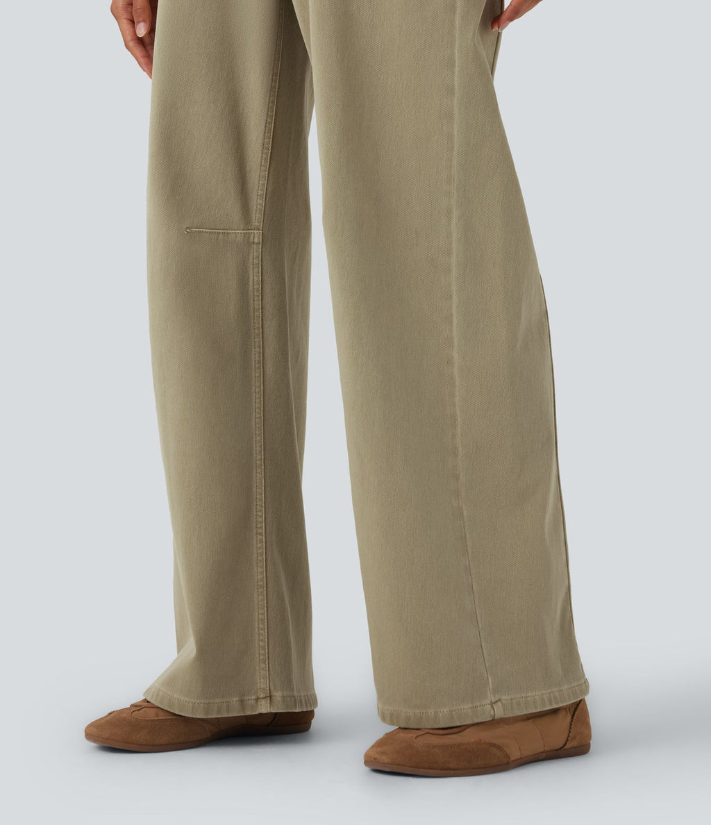 Jean coloré Halara Flex™ taille haute avec poches