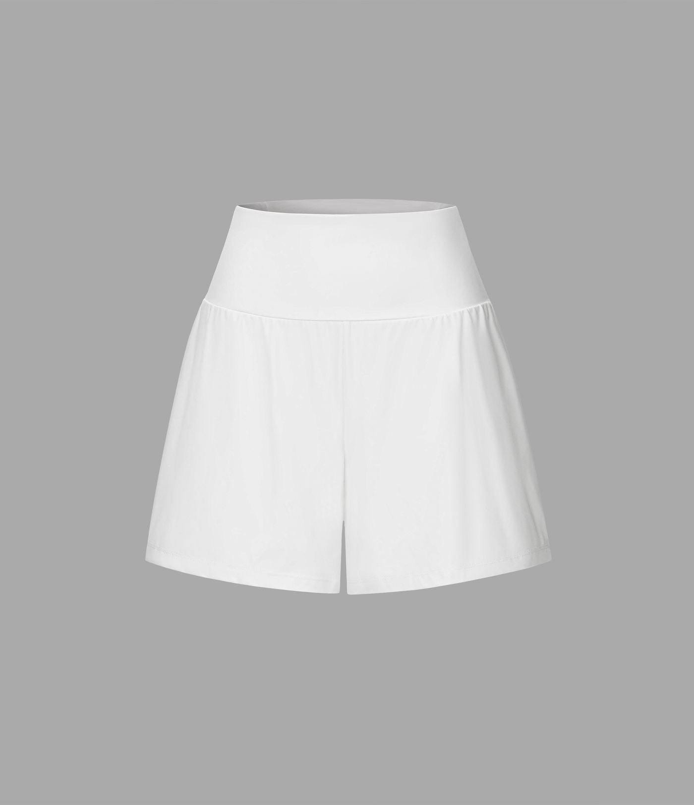 Short yoga 2-en-1 SoftlyZero™ Airy effet frais InstantCool taille très haute 12,5 cm avec poches, longueur allongée