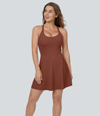 Robe de sport danse mini évasée E-G
