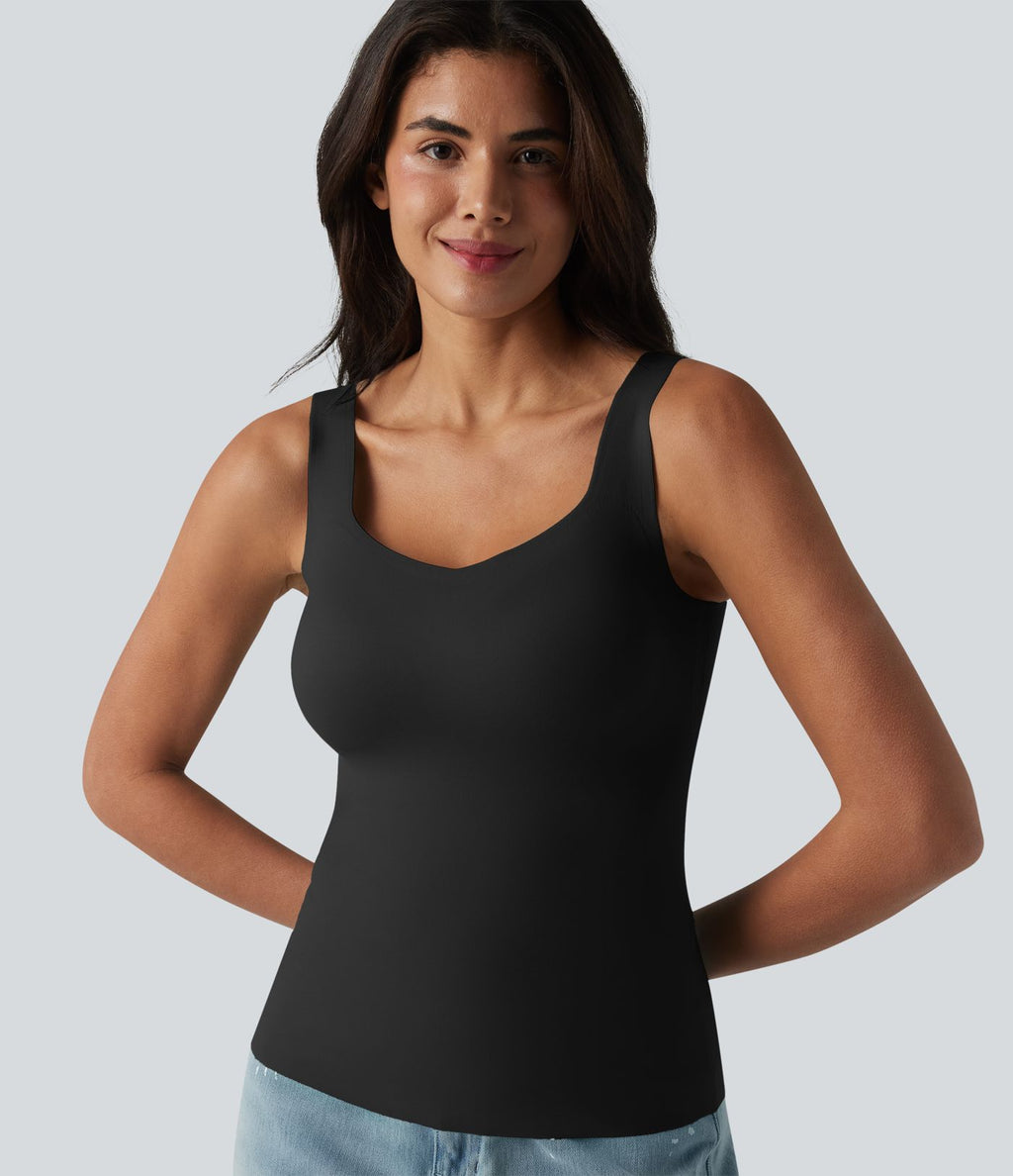 Débardeur casual avec soutien-gorge intégré bonnets B-E