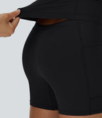 Softlyzero™ Airy Robe Sport Dos Nu Découpé Sangle Réglable Poche 2-en-1 Cool Touch Robe-Easy Peasy Edition-UPF50+ Plus Longue