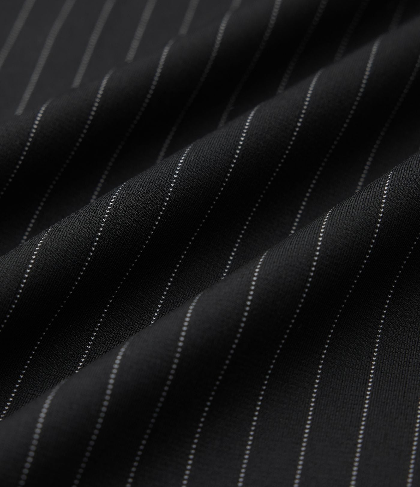 Pantalon tailleur droit taille haute à rayures avec poches