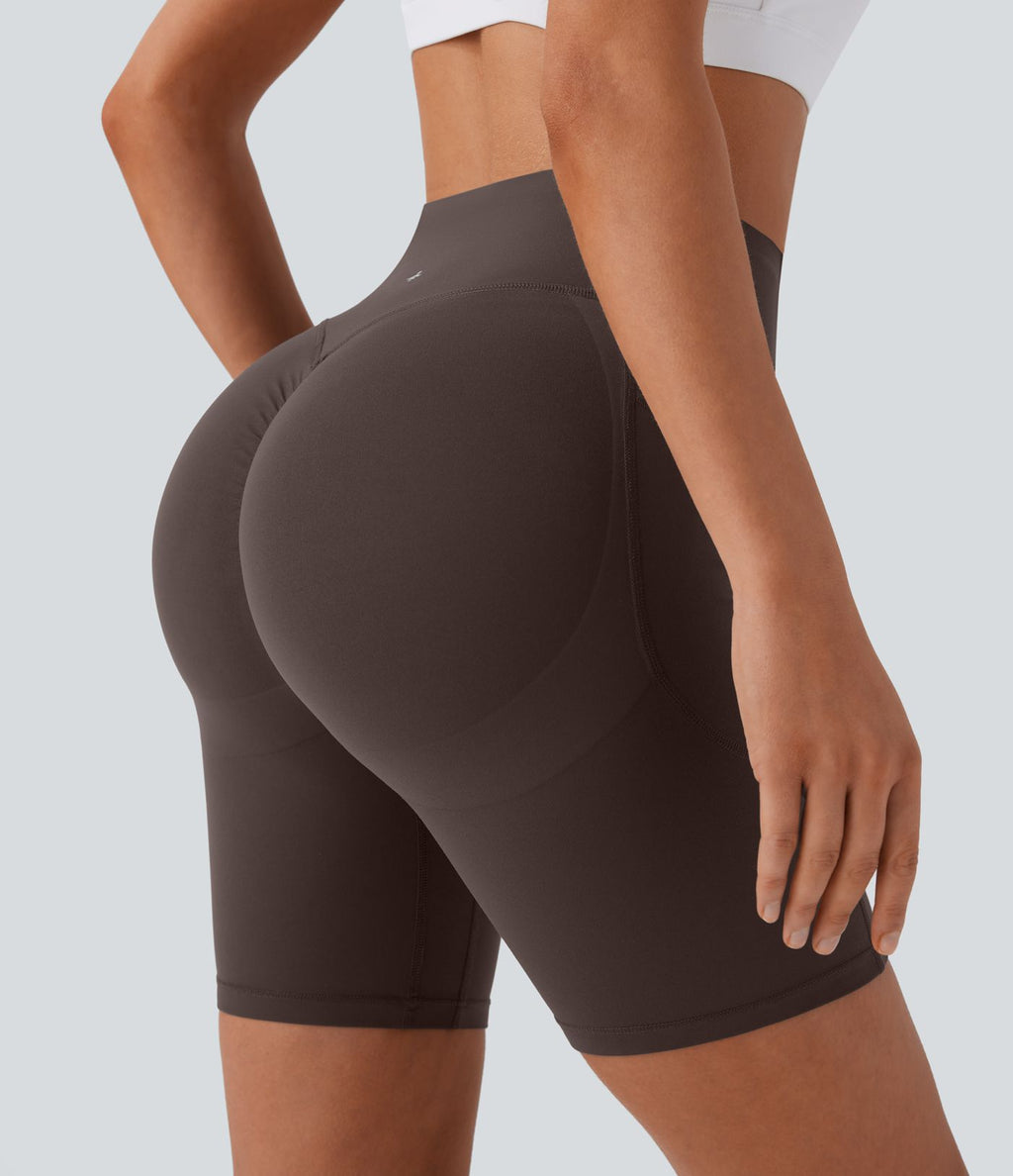 Legging de yoga gainant taille haute chiné à séchage rapide avec poches Halara UltraSculpt™