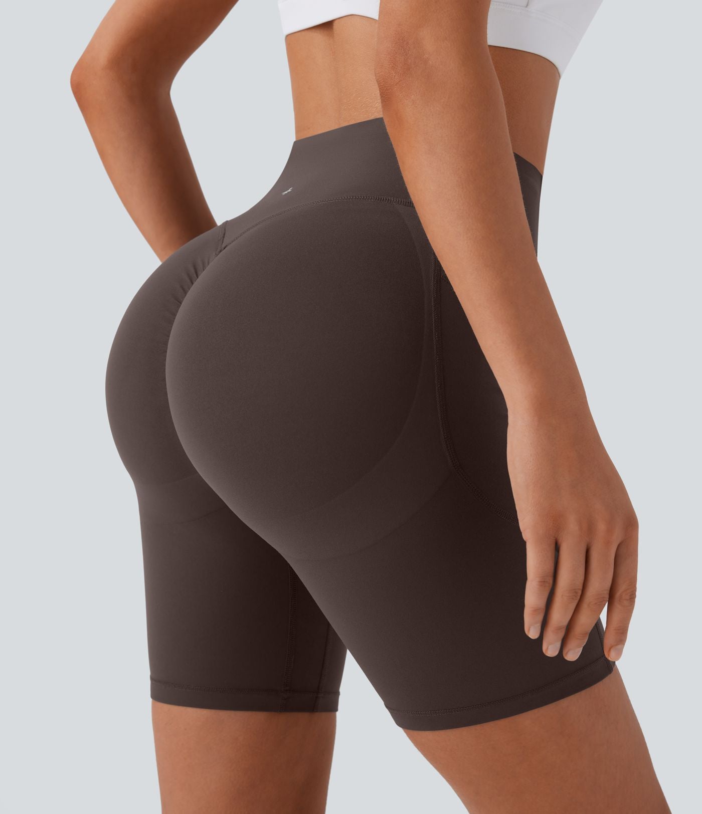 Legging de yoga gainant taille haute chiné à séchage rapide avec poches Halara UltraSculpt™
