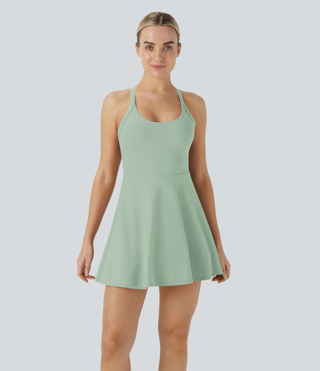 Softlyzero™ Airy Robe Sport Torsadée Dos Nu Édition Easy Peasy