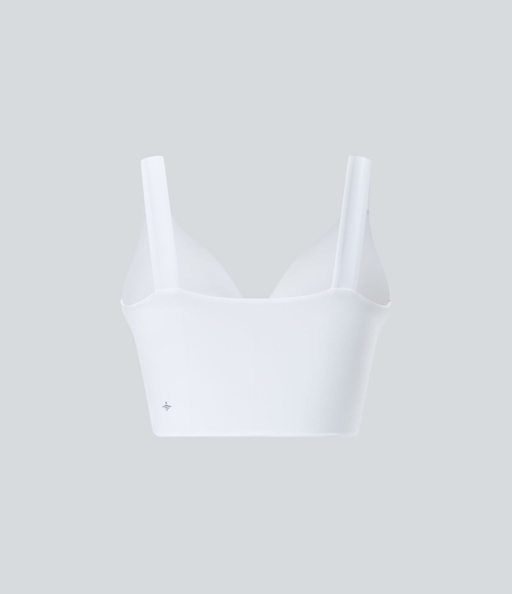 Brassière yoga SoftlyZero™ Airy maintien léger découpes effet frais InstantCool, bonnets E-G